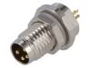 T4030014041-000 Разъем: M8; "папа"; PIN:4; на панель, гайка спереди; гнездо; 30В