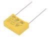 JFW-150N/310-P15, Конденсатор: полипропиленовый; Х2,помехоподавляющий; 150нФ; 15мм, JB Capacitors