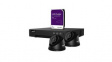 CCTVPROM22 Surveillance Kit, 4 Channel NVR, 2x 4MP IP Dome Cameras, 3TB HDD, Black