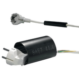 HA67-50,8/8,3-PEX-BK (1.2 м), Heat-shrink tubing 6:1, adhesive lined in 1 m cuts black 50.8 mmx8.3 mmx1.22 m, HellermannTyton