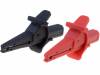 TL806, Crocodile clip; Grip capac: max.20mm; Socket size:4mm; 1kV, Extech