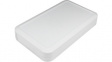 LC145S-N-W Silicone Cover Enclosure 145x96x20mm Off-White ABS IP40