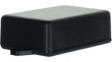 SR01-E.9 Enclosure with Rounded Corners 57x38x20mm Black ABS