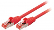 VLCP85221R10 Patch cable CAT6 S/FTP 1 m Red
