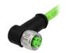 21349500477015, Вилка; M12; PIN: 4; "мама"; код D-Ethernet; 1,5м; изоляция: TPU, Harting