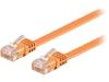 96409 Patch cord; U/UTP; 6; многопров; Cu; ПВХ; оранжевый; Дл.кабеля:1,5м