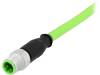 21349200477005, Вилка; M12; PIN:4; "папа"; код D-Ethernet; 0,5м; изоляция: TPU, Harting