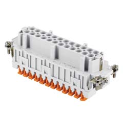 JSHF 24, female insert, 24 poles +PE, ILME