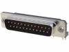 DB25-PN-24, Гнездо; D-Sub; PIN:25; "папа"; стандарт 4,2мм; Фиксация: винтами, ADAM TECH