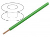 541219 GR005 Провод; HookUp Wire PVC; многопров; Cu; 12AWG; зеленый; нейлон,ПВХ
