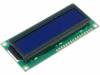 RC1602B2-BIW-CSV, Дисплей: LCD; алфавитно-цифровой; STN Negative; 16x2; голубой; LED, RAYSTAR OPTRONICS
