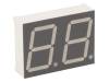 KW2-802CVA, Дисплей: LED; 7-сегментный; 20,32мм; красный; 45?90мкд; катод; 0,8