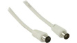CSGP40000WT30 Coax Cable 90dB Coax Male - Coax Female 3m White