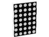 LMD20057AUE-101A, Дисплей: LED; матрица; 5x7; красный; 9,8мкд; катод; 53,1x37,8мм, WENRUN