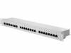 NP0036, Patch panel; RJ45; Кол-во портов:24; Кат:5e; Цвет: белый, LOGILINK