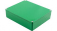 1590XXGR Diecast Stomp Box, Aluminium, Green, 121 x 145 x 39 mm