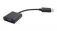 12993135 Video Cable Adapter, DisplayPort Plug - VGA Socket 200mm