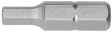 01704 Насадка 1/4" (C6,3мм); шестигранная; 25мм; Наконечник:2,5мм