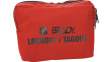 51172 Lockout Belt Pouch;Nylon;Red