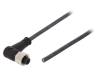 SAIL-M12BW-4-10U, Соединительный кабель; M12; PIN: 4; угловой; 10м; вилка; 250ВAC; 4А, Weidmuller