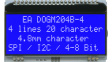 EA DOGM204B-A Dot matrix LCD display 4.82 mm 4 x 20