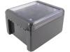 B 181309 PC-V0-G-7024, Корпус: универсальный; Х:125мм; Y:191мм; Z:90мм; BOCUBE; IP66,IP67, Bopla