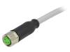 7000-08041-2301000, Соединительный кабель; M8; PIN:3; прямой; 10м; вилка; 60ВAC; 4А, MURRELEKTRONIK