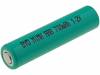 ACCU-BH-AAA700 Аккумулятор: Ni-MH; AAA, R3; 1,2В; 700мАч; Характеристики: низкий +