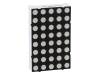 LMD14058AUE-101, Дисплей: LED; матрица; 5x8; красный; 12мкд; катод; 37,4x23,4мм, WENRUN