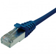 PB-SFTP6A-05-BL Patch cable RJ45 Cat.6<sub>A</sub> S/FTP 0.5 m синий