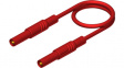 MLS SIL GG 200/1 red Test lead diam. 4 mm Red 200 cm 1 mm2 CAT III