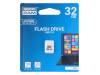 UPI2-0320W0R11, Флешка; USB 2.0; 32ГБ; белый; Считывание:20МБ/с; Запись:5МБ/с, GOODRAM