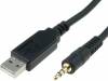 TTL-232R-5V-AJ, Модуль: проводной встроенный; провод; Jack 3,5 мм, USB A, FTDI