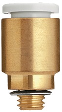 KQ2S06-M5A, Straight plug-in connector M5-6.0 mm, SMC PNEUMATICS