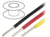 3051/1 YL001 [305 м] Solid Wire PVC 0.32mm² Tinned Copper Yellow 3051/1 305m