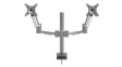 52.862 Viewmate Plus Adjustable Dual Monitor Arm 8kg 75x75/100x100 Silver
