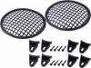 GRILL2065-BK, Декоративная решетка динамика; 6,5", 4CARMEDIA