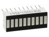 OSX10201-RGG1, Дисплей: LED; шкала; красный (4х) / зеленый (6х), OPTOSUPPLY