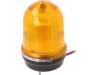 Q100L-12/24-A, Сигнализатор: световой; янтарный; Серия: Q100L; 10?30ВDC; IP65, QLIGHT