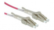 21.15.8885 Fibre Optic Cable with Compact Conductor 50/125 um OM4 Duplex LC - LC 15m