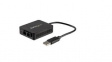 US100A20FXSC Media Converter, Fiber MultiMode/USB 2.0, USB-A - SC, 2km