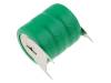 ACCU-80/3, Аккум: Ni-MH; 3,6В; 80мАч; 3pin; O16x18мм; Темп: -20?65°C, JJJ Battery