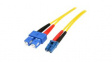 SMFIBLCSC1 Fibre Optic Cable Assembly 9/125 um OS1 Duplex LC - SC 1m