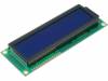 RC1602E-BIW-ESX, Дисплей: ЖКД; алфавитно-цифровой; STN Negative; 16x2; голубой; LED, RAYSTAR OPTRONICS