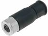 42-00004 Разъем: М8; "мама"; PIN:4; прямой; на провод; вилка
