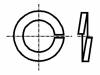 1275720 Шайба; пружинная; M14; D=24,1мм; h=3мм; сталь; Покрытие: цинк