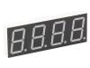 KW4-802AVB, Дисплей: LED; 7-сегментный; 20,4мм; красный; 45?90мкд; анод; 0,8