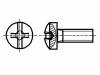 M3X12/BN1435 SN213306 Винт; M3x12; Головка: сферическая; Шлиц: Phillips, прямой; сталь