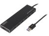 DA-70241 Hub USB; USB 3.0; коричневый; Кол-во портов:7; 5Гбит/с