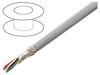 78376 SL005 Провод; EcoCable Mini; 6x2x24AWG; MPPE; темно-серый; 300В; 30,5м